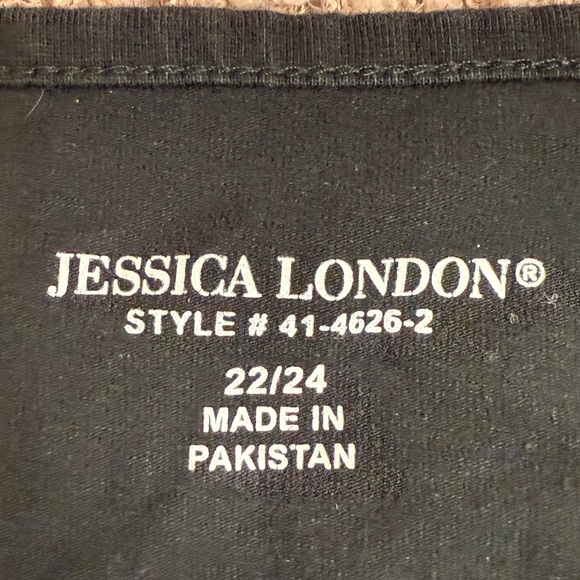 Women’s Jessica London Black Camisole, sz 22/24 - Picture 3 of 3